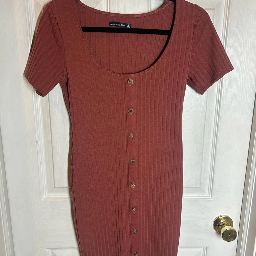 Abercrombie & Fitch Women’s Mini Dress Size Small Petite - Picture 2 of 10